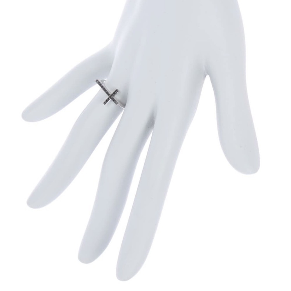 NEW! Black Diamond Cross Ring 8 - Picture 4 of 8
